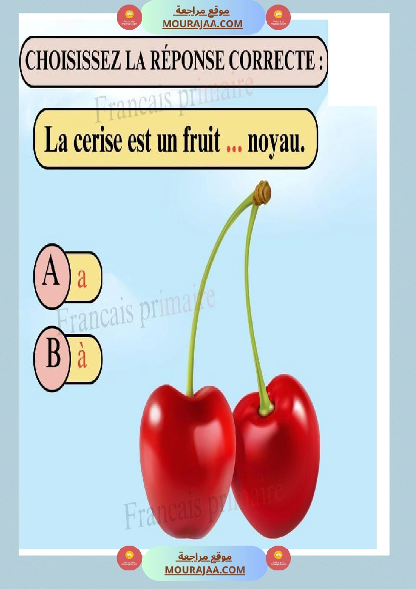 exercices sur les homophones a et à صفحة 3