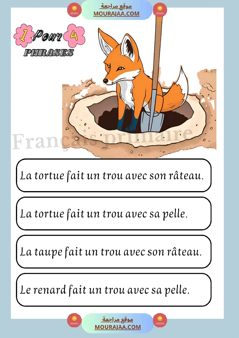 exercices sur les phrases صفحة 2
