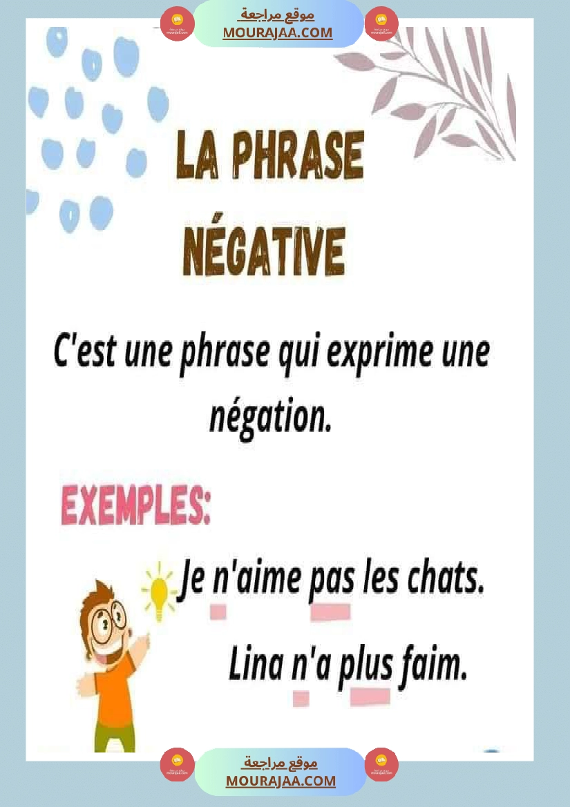 la phrase affirmative et la phrase negative صفحة 4