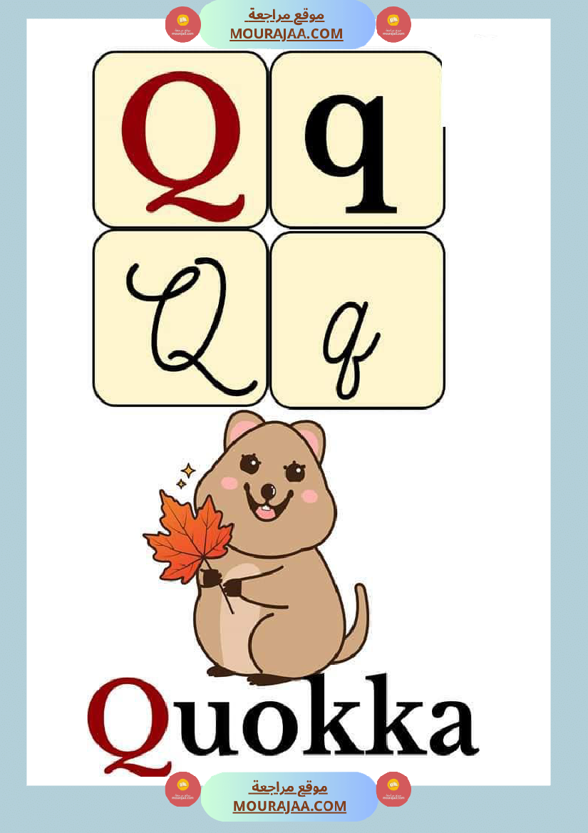 les alphabets en mots