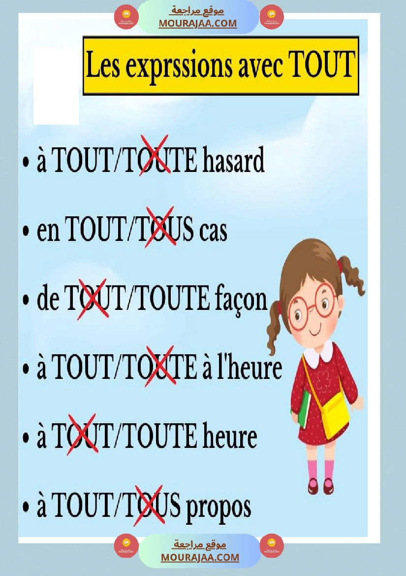 les expressions avec tout