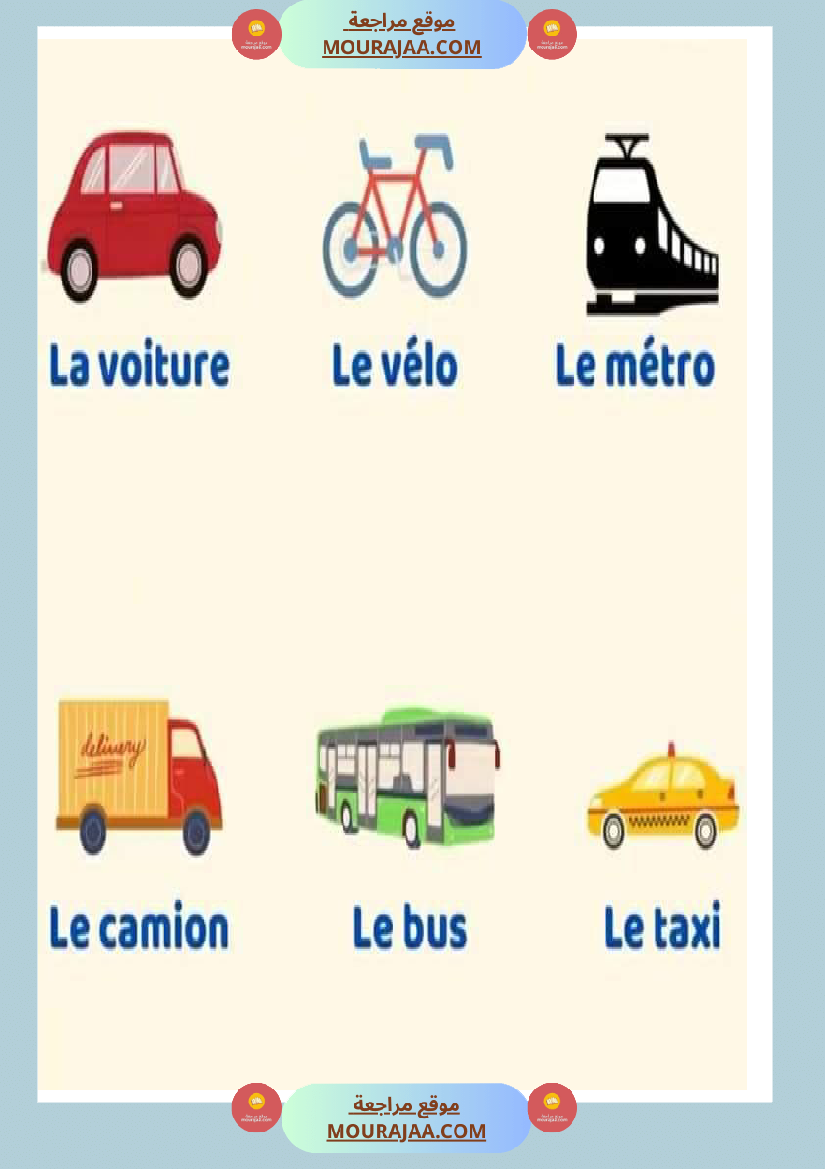 les moyens de transport