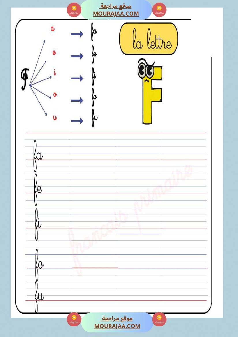 les syllabes classe cp صفحة 2