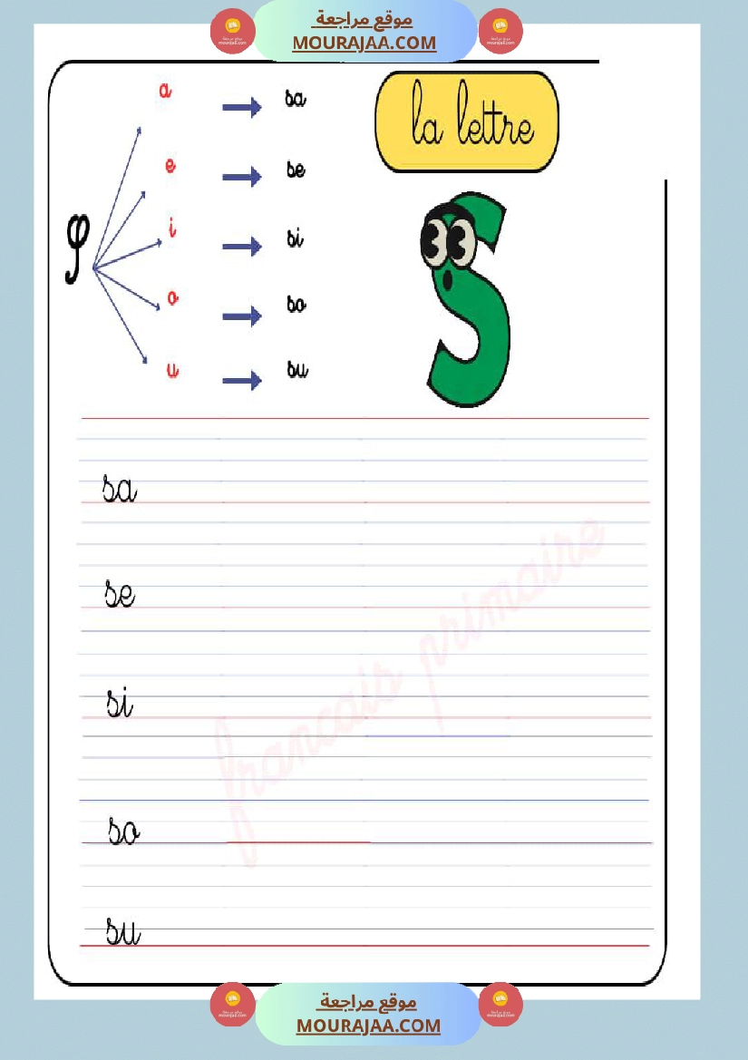 les syllabes classe cp صفحة 12