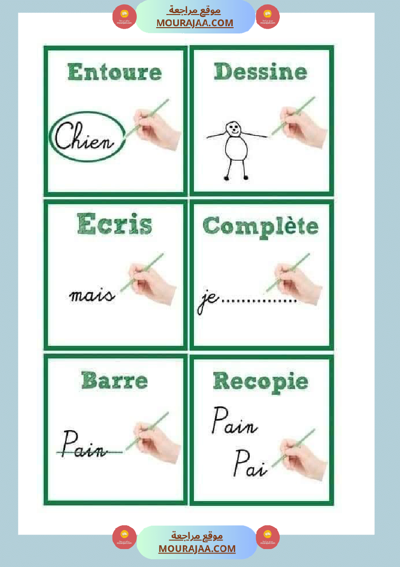 les verbes en image