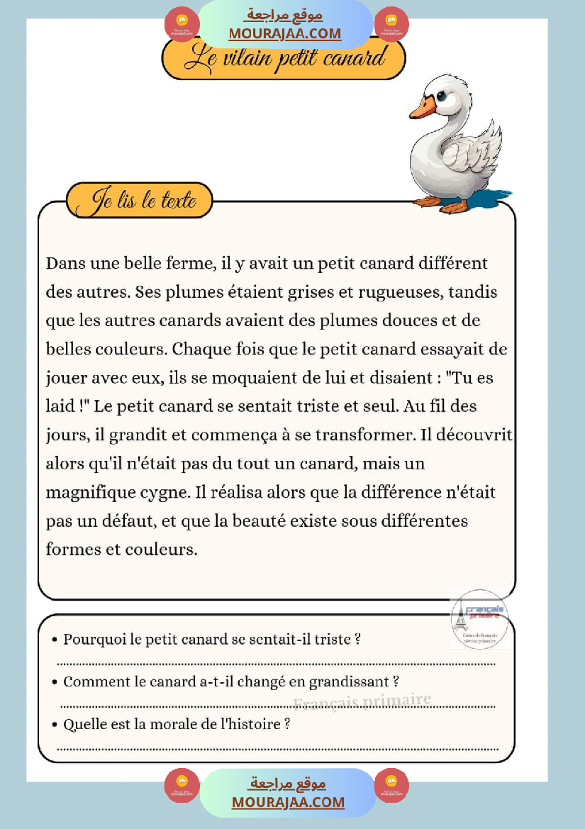 texte sur les animaux 2