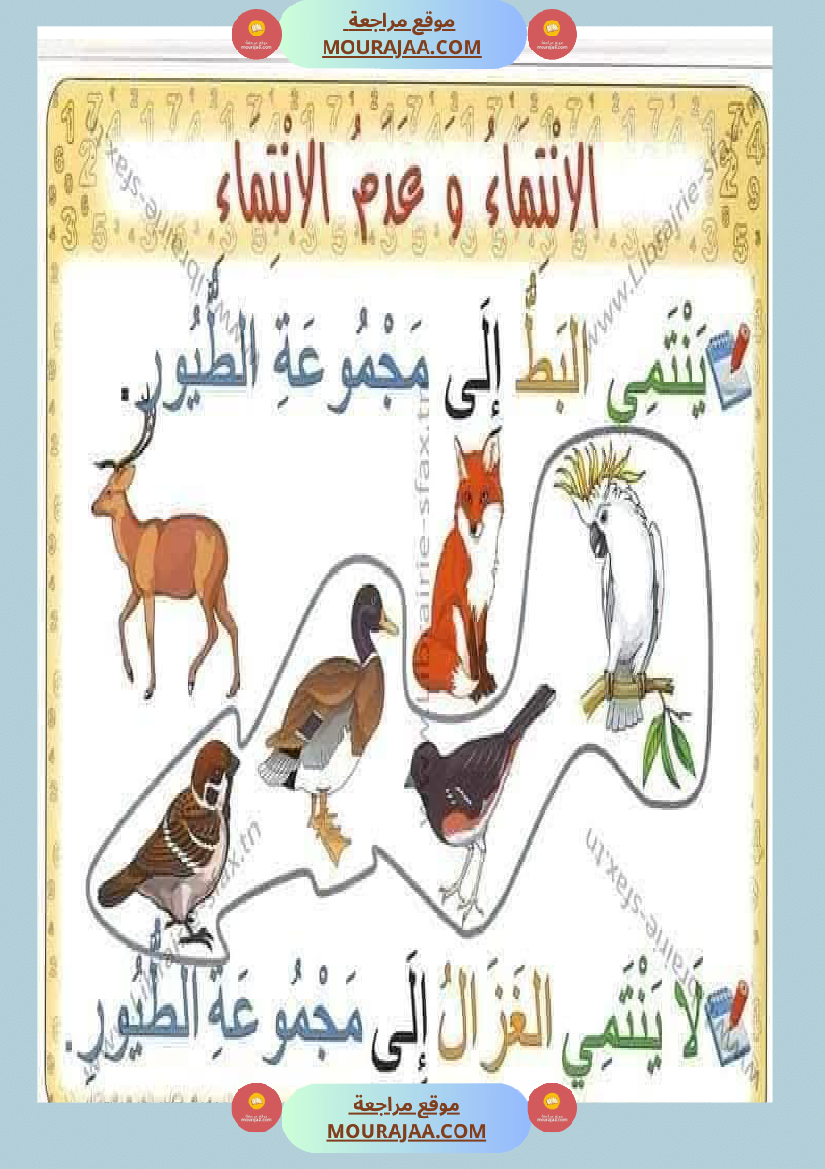 السنة اولى لوحات ترسخية في مادة الرياضيات لتلاميذ السنة الأولى لكامل السنة