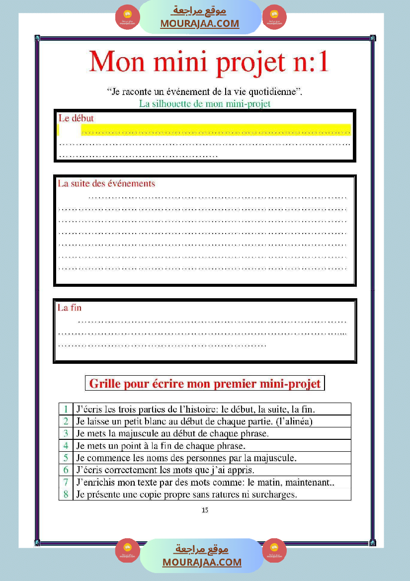 4eme annee module 1 un affichage