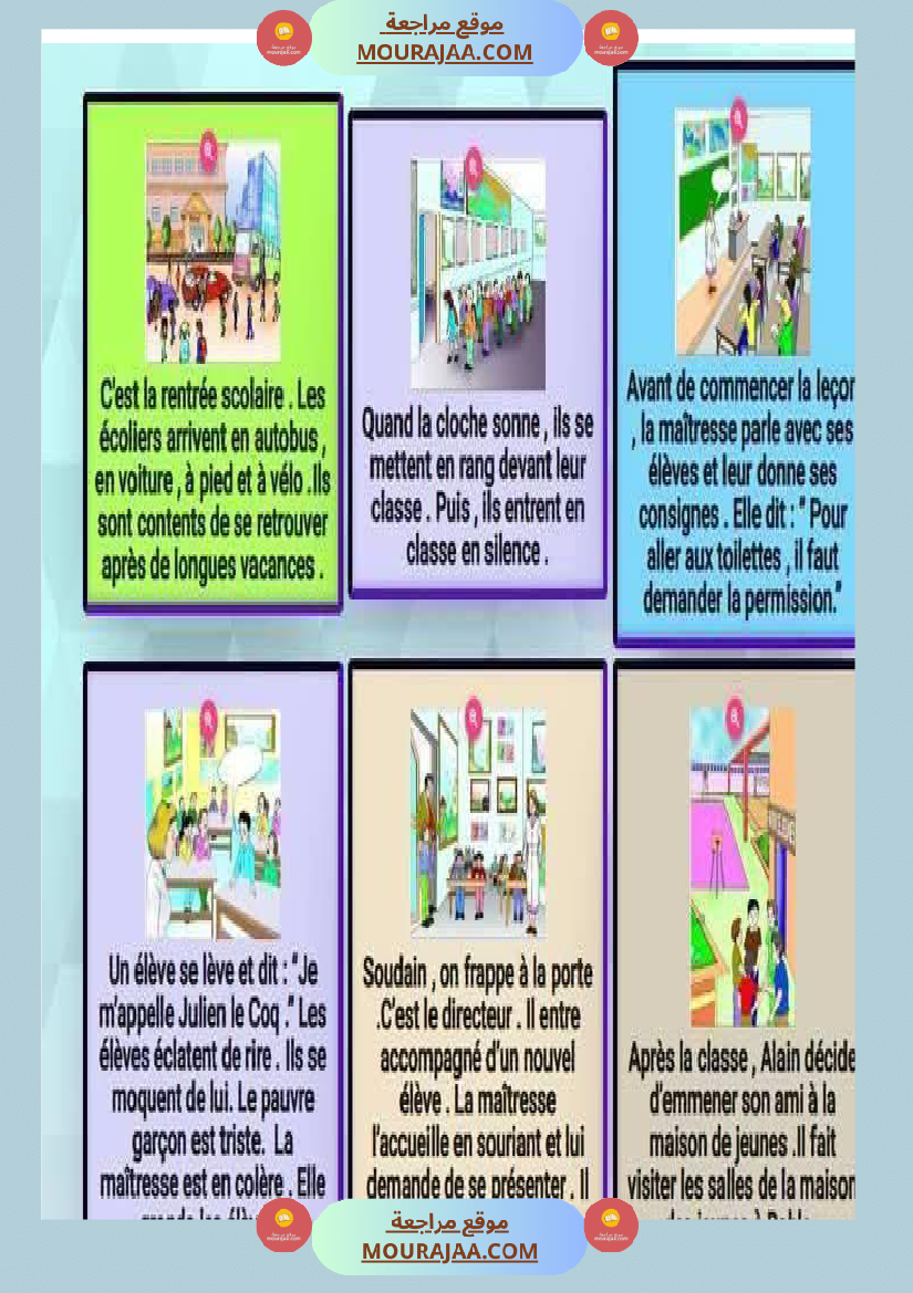 4eme annee revision module 1 et module 2
