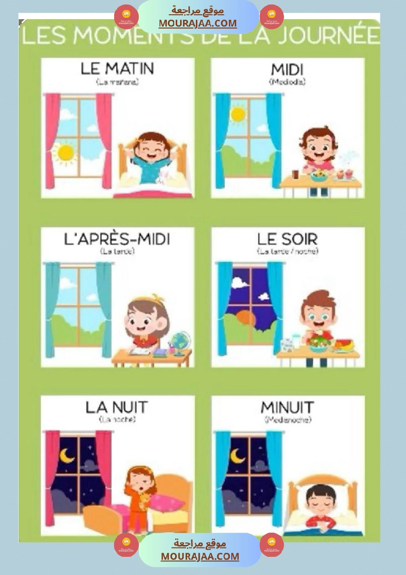 4eme annee vocabulaire communication orale صفحة 3