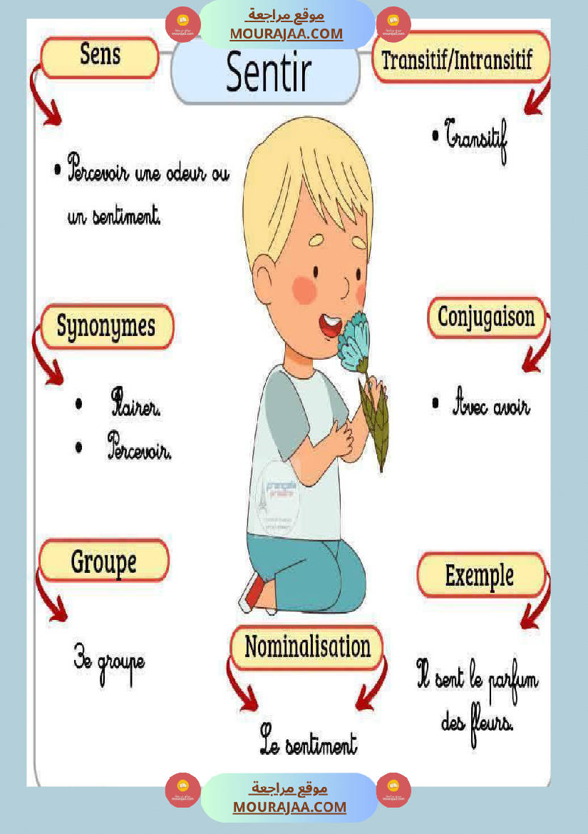 6eme annee les caracteristiques des verbes