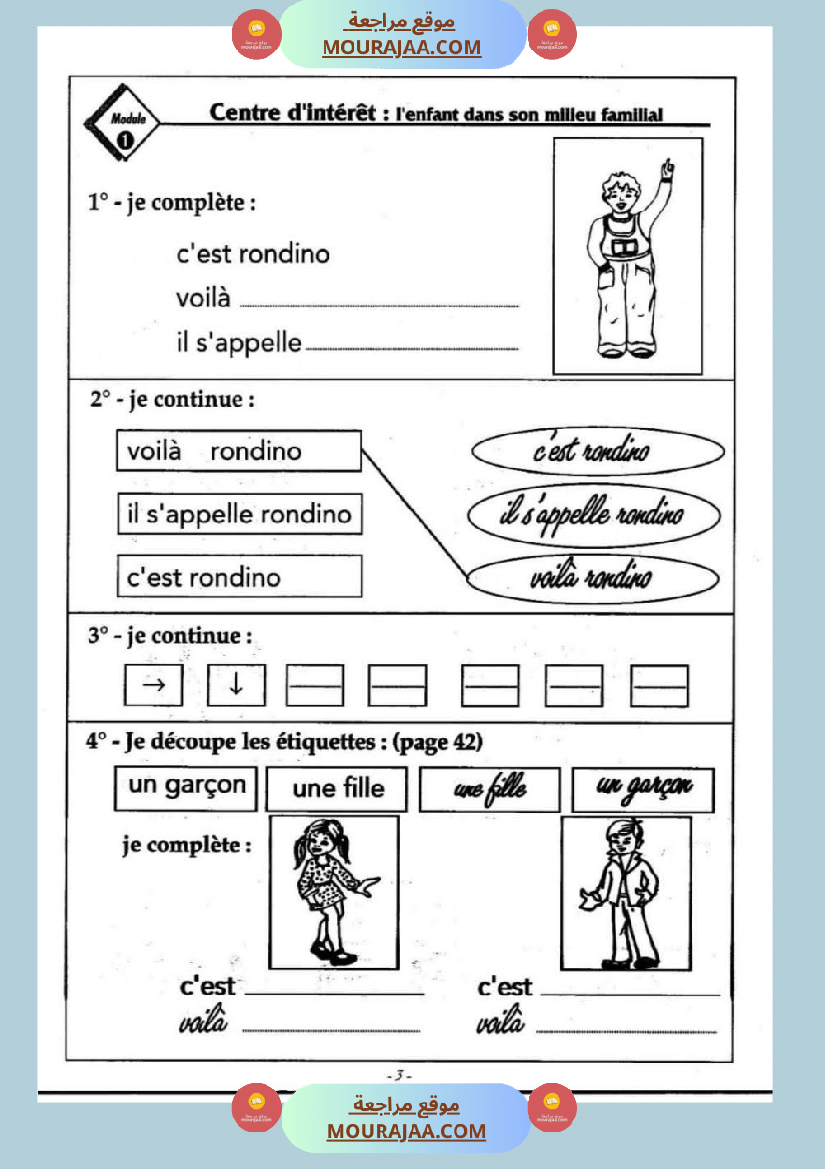 3eme annee module 1