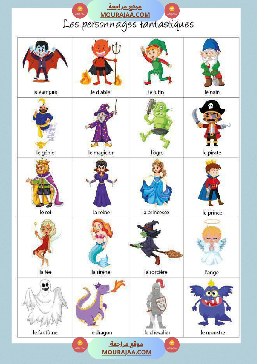 apprendre a connaître les personnages d un conte 5