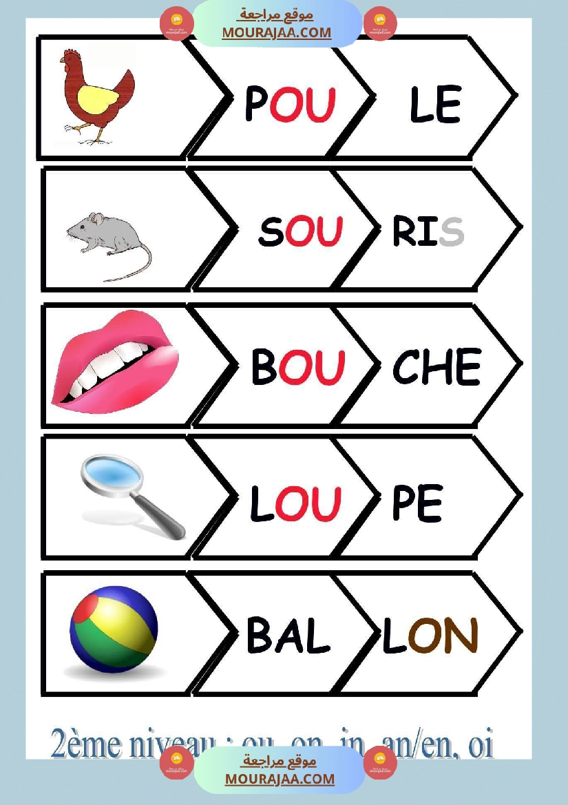 lecture syllabique 1er niveau 2eme niveau 3eme niveau 4eme صفحة 3