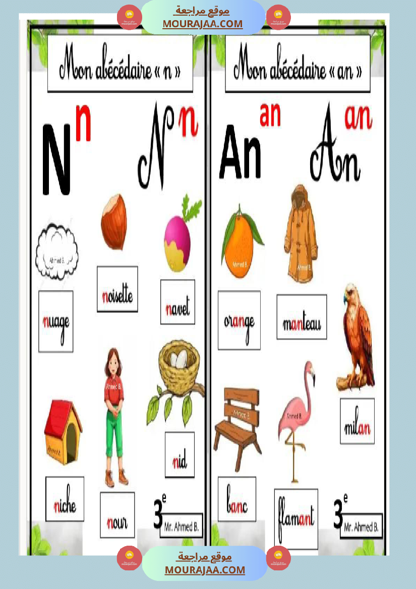 l abecedaire en 3eme annee