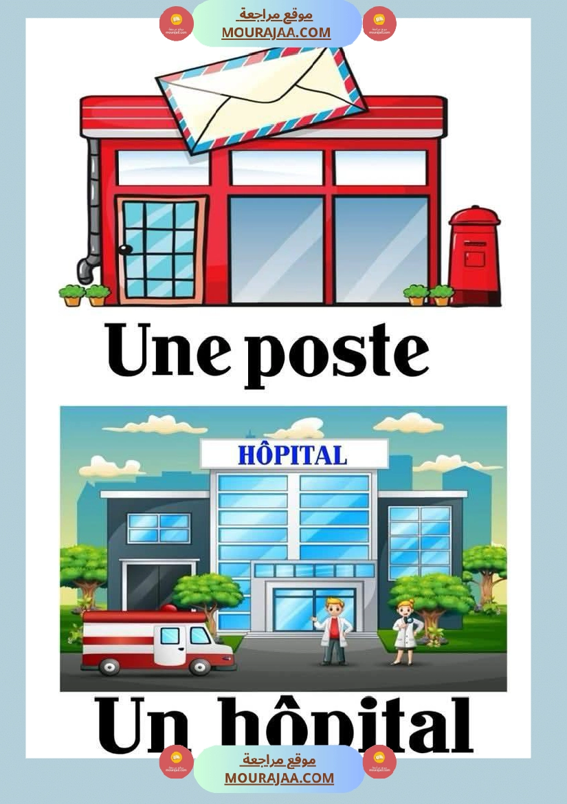 les noms des lieux 1 3eme صفحة 15