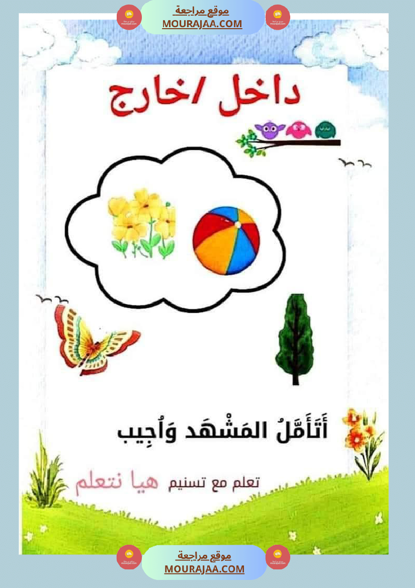 السنة الاولى رياضيات وايقاظ رياضيات تنظيم الفضاء أنواع الخطوط المجموعات ايقاظ الحواس علم