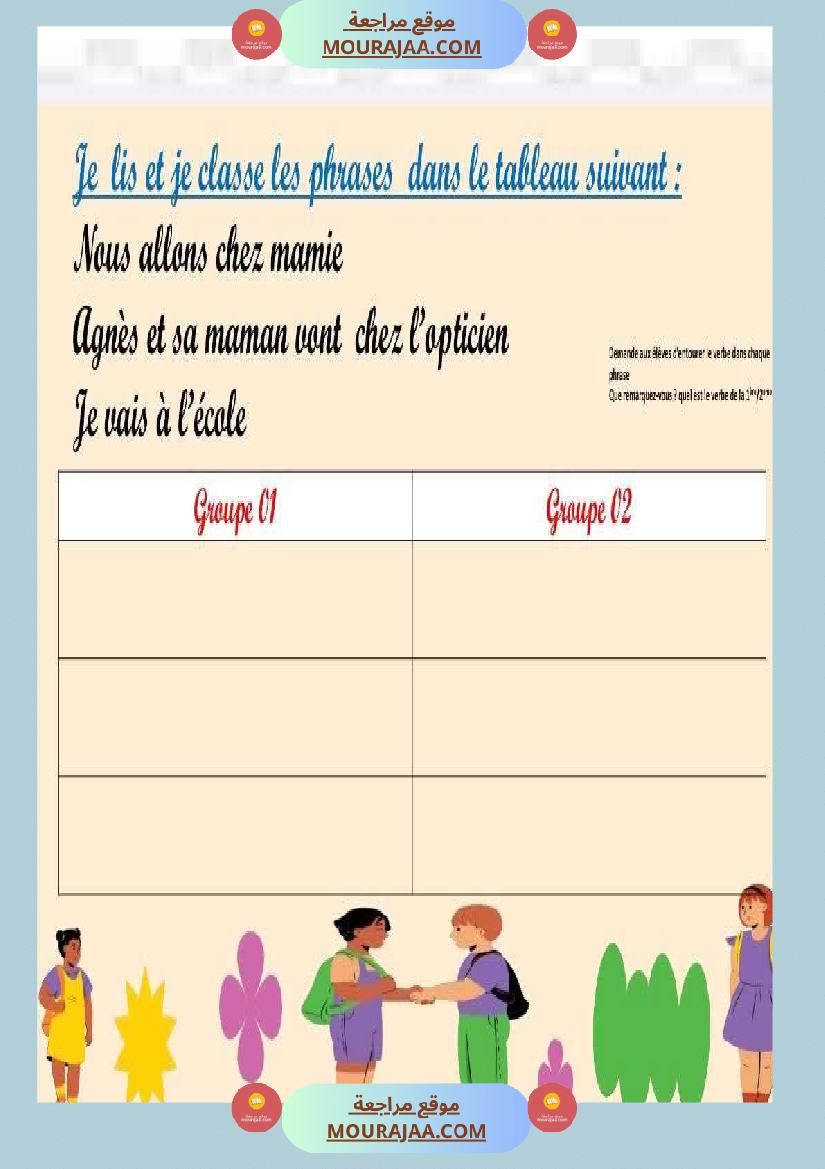 4eme annee module 3 sois mon ami