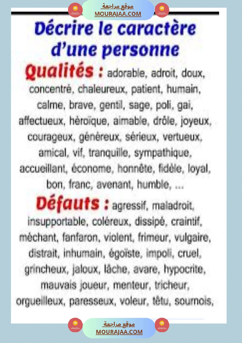 module 5 production ecrite la description d une personne 5eme صفحة 3