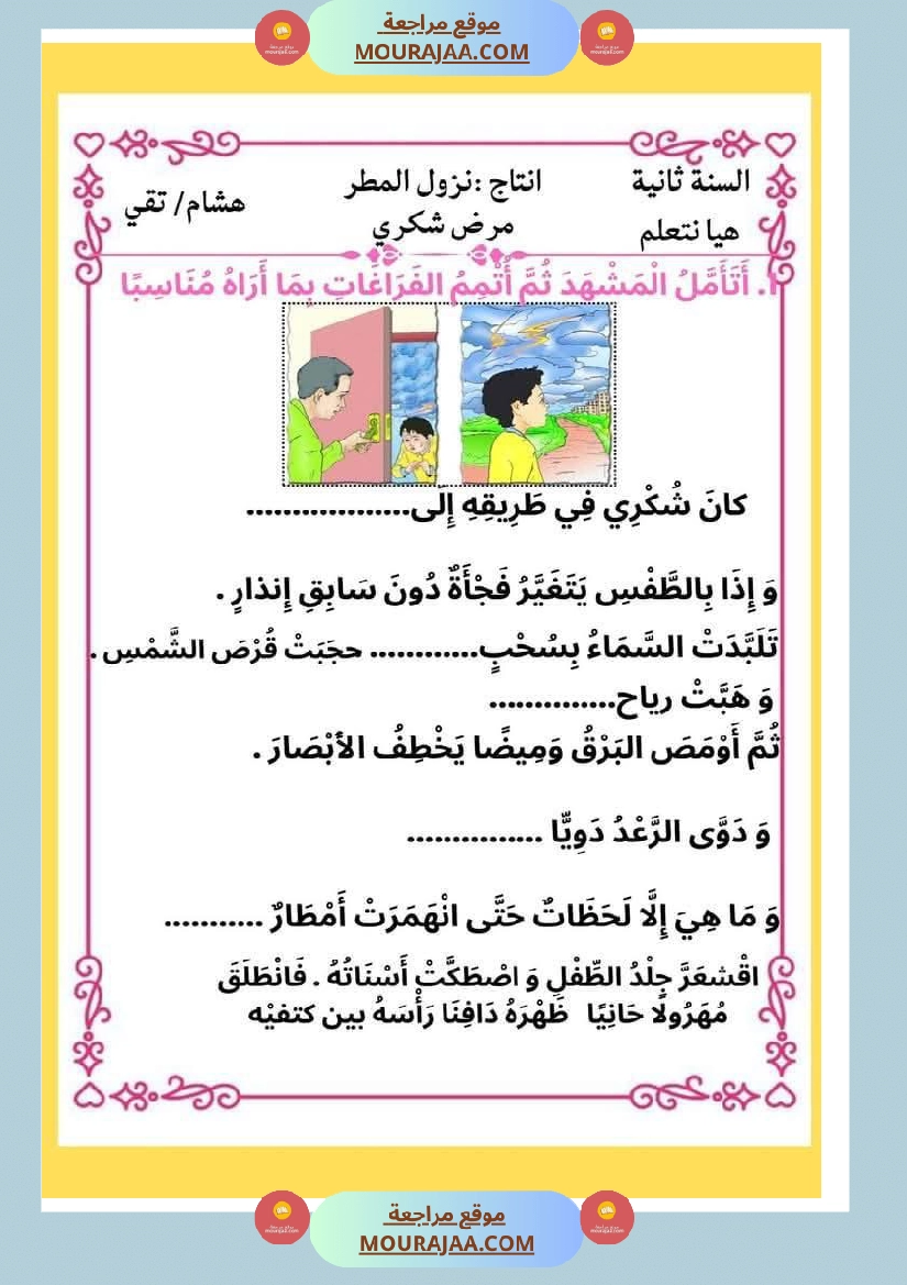 انتاجات مجمعة حول الحاسوب ومواضيع أخرى لأبطال السنة الثانية صفحة 22