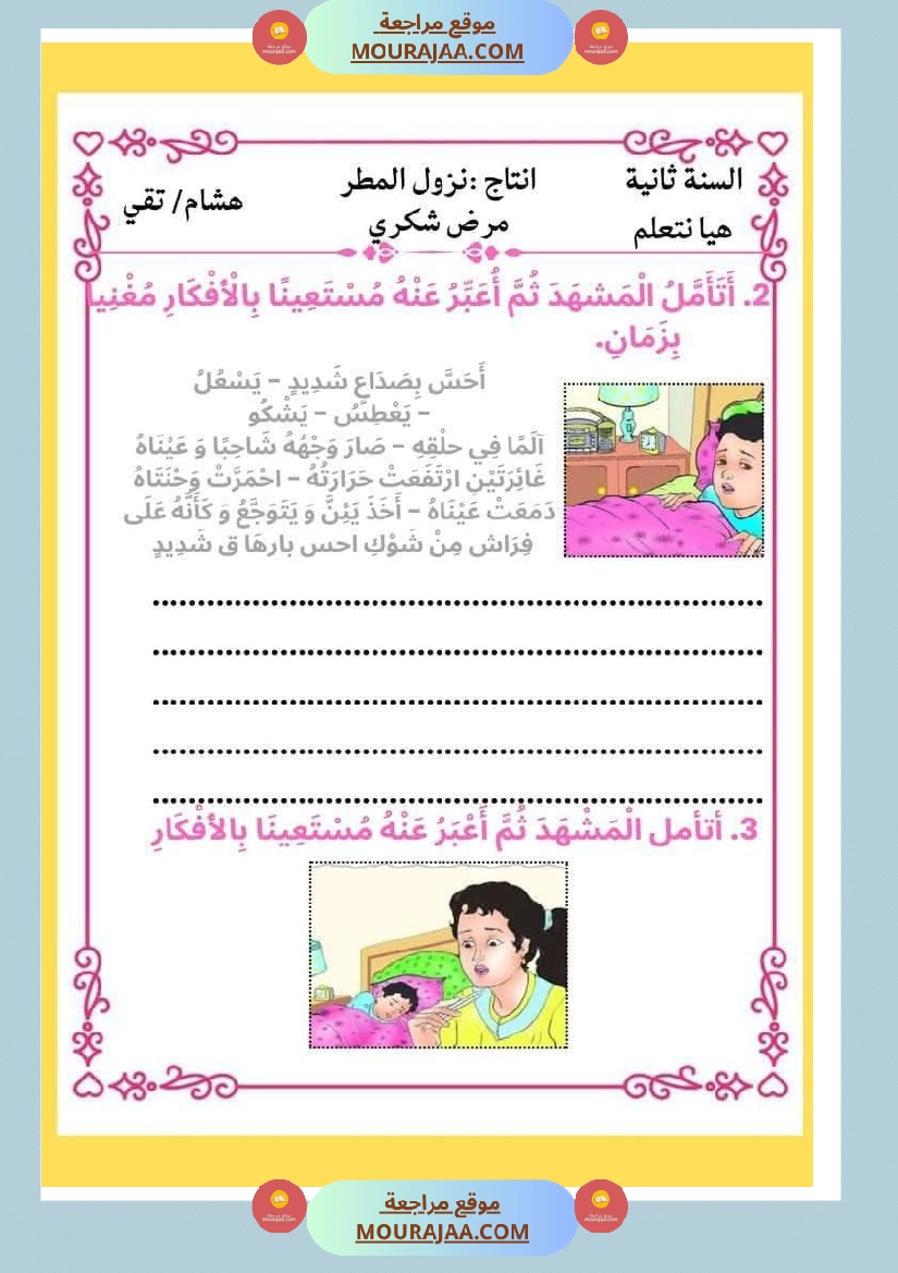 انتاجات مجمعة حول الحاسوب ومواضيع أخرى لأبطال السنة الثانية صفحة 24