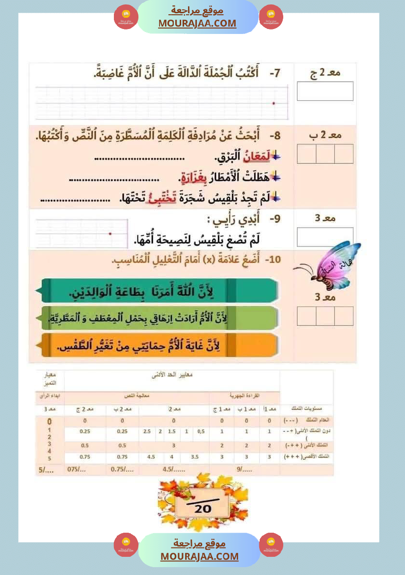إختبارات_للسنة_اولى_ثلاثي_الثاني_كل_المواد