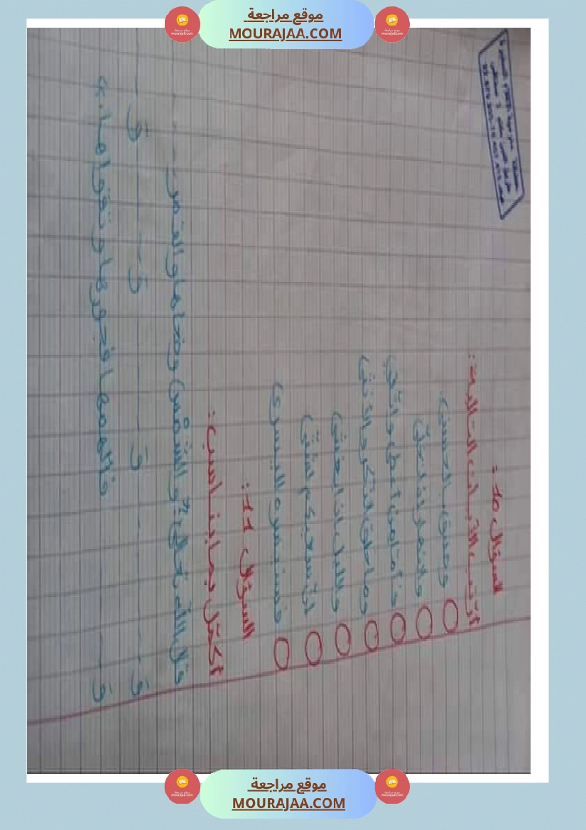 ملخص الدرس التربية الإسلامية سنة ثالثة ثلاثي الثالث  صفحة 2