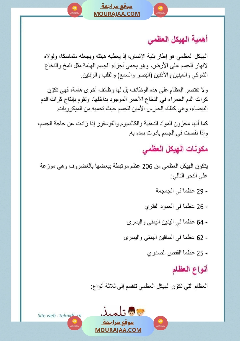 سنة خامسة ملخصات ايقاظ علمي خرائط ذهنية صفحة 4