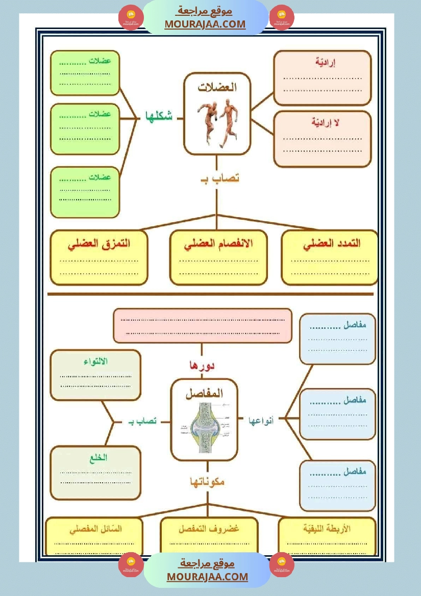 سنة خامسة ملخصات ايقاظ علمي خرائط ذهنية صفحة 7