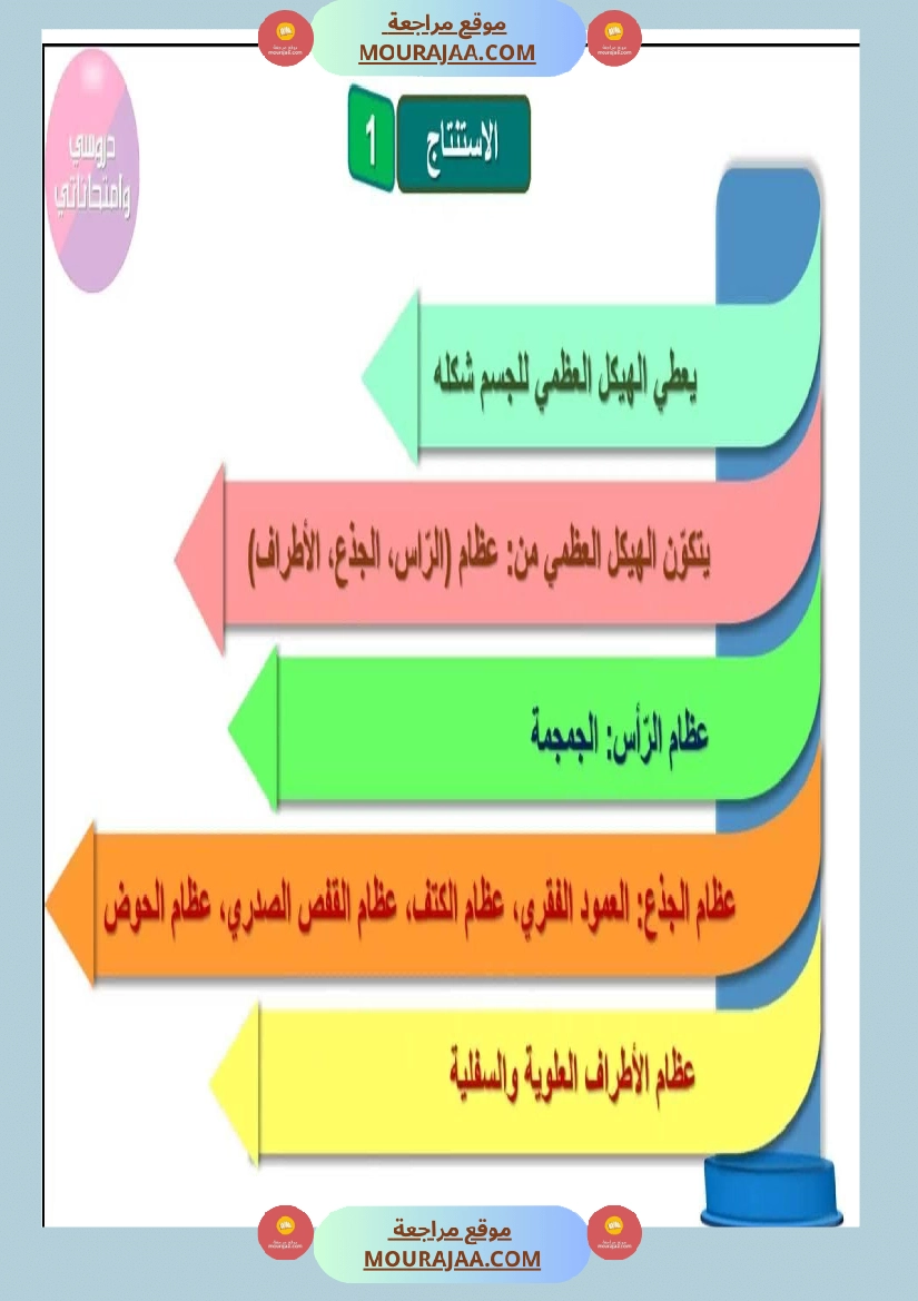 سنة خامسة ملخصات ايقاظ علمي خرائط ذهنية صفحة 9