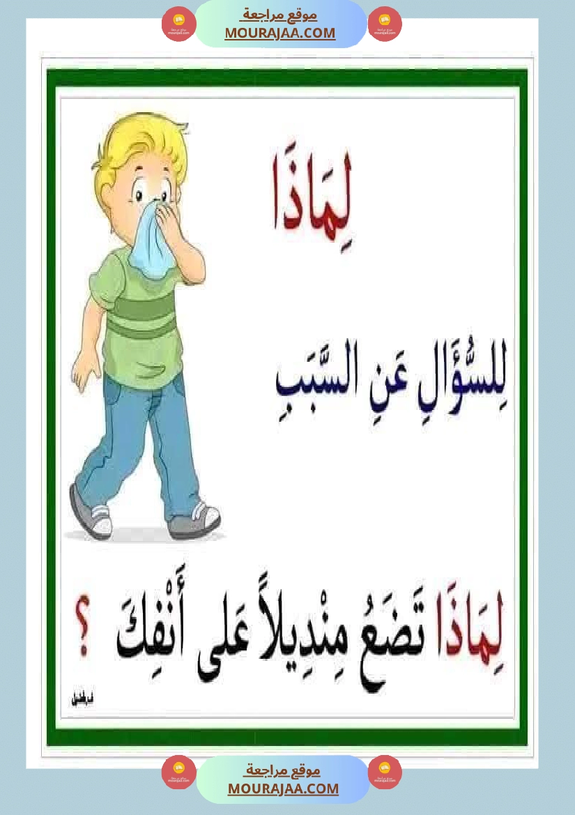 أدوات الاستفهام مجال العربية سنة الثانية صفحة 6