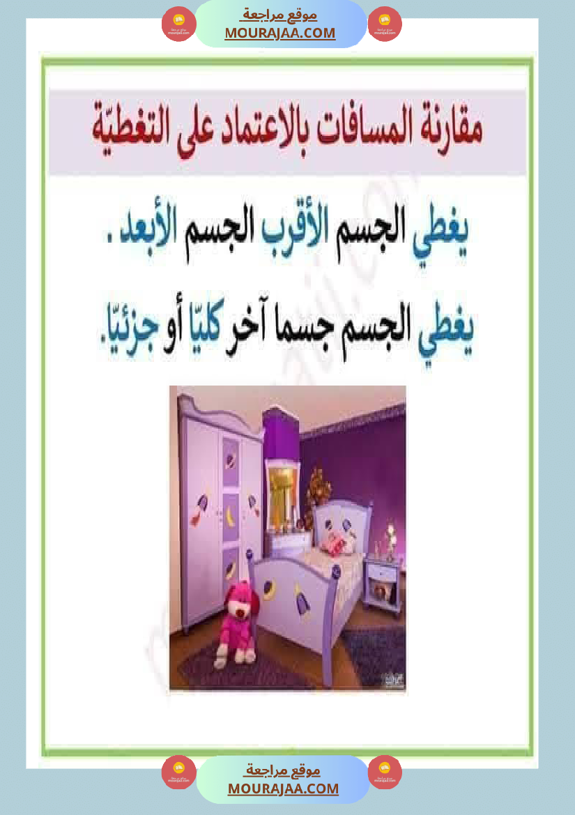 السنة الثانية إيقاظ علمي الأبعاد الظاهرية للأجسام