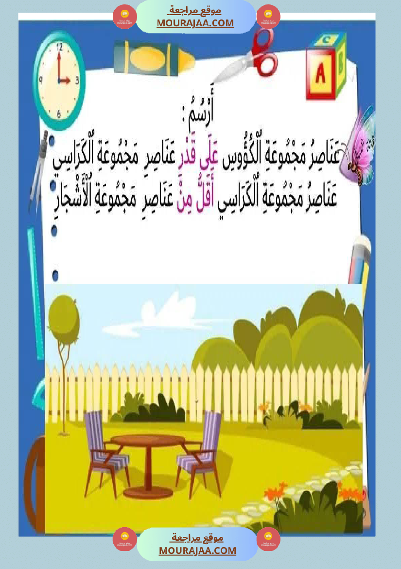 تمارين التقابل رياضيات السنة الأولى