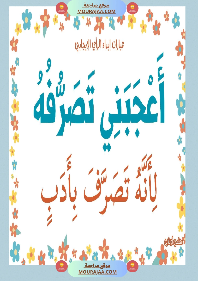 عبارات لابداء الرأي الايجابي  صفحة 2