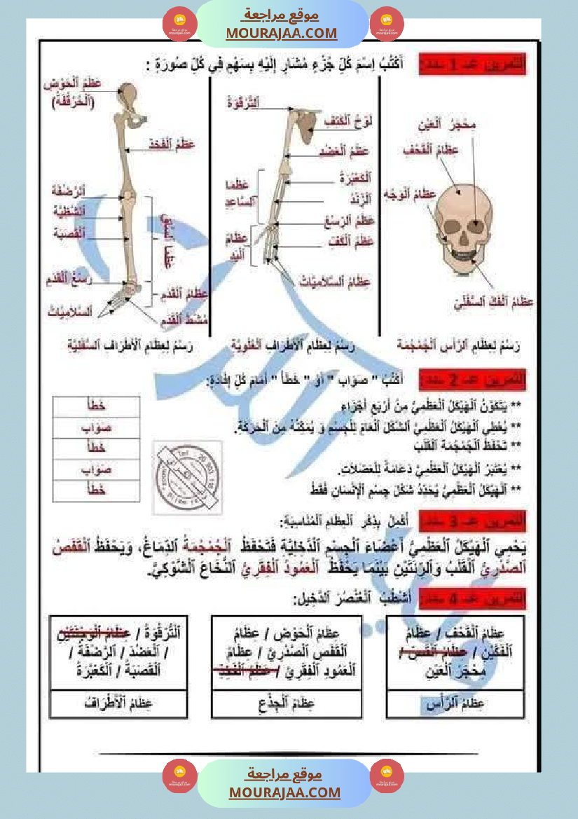 سنة خامسة ابتدائي ايقاظ علمي