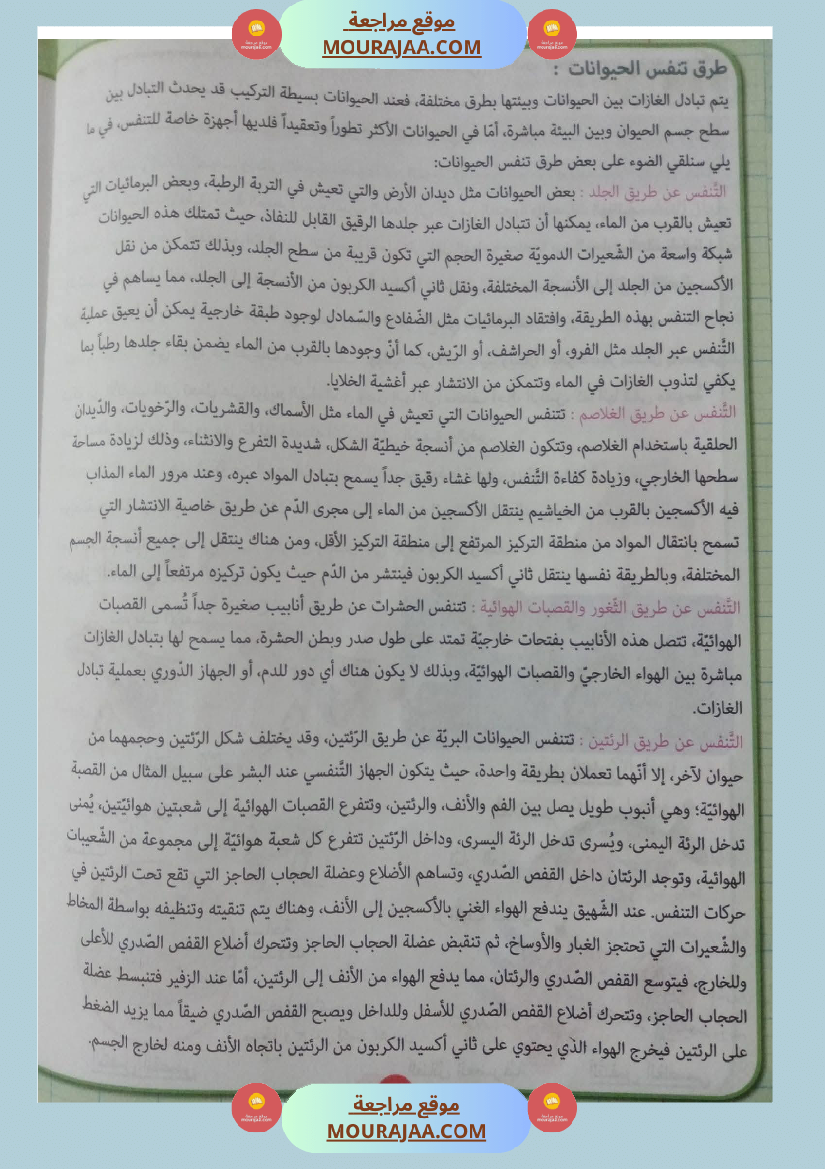 بحوث ايقاظ علمي سنة رابعة