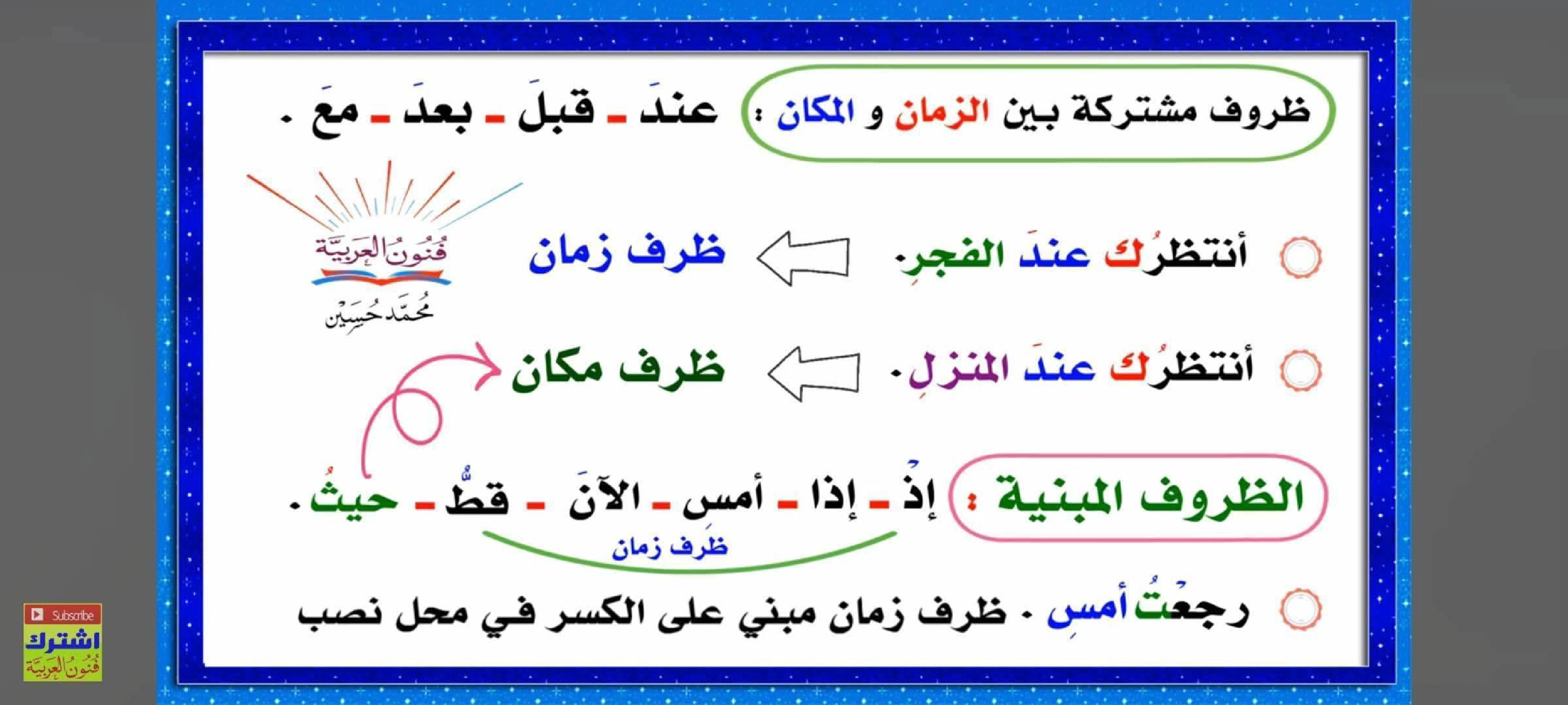 مجموعة من القواعد اللغوية مبسطة صفحة 9
