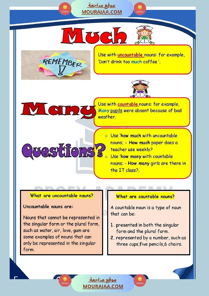 تقييم انقليزية سنة السادسة مع الاصلاح صفحة 5