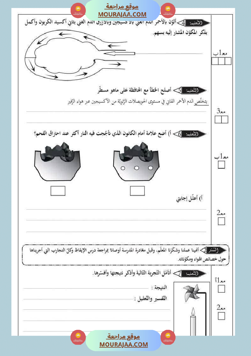 ايقاظ علمي الثلاثي الاول الاصلاح السنة السادسة