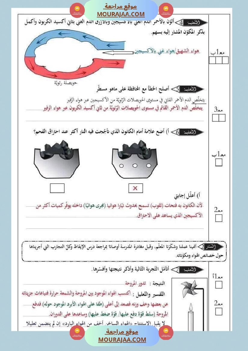 ايقاظ علمي الثلاثي الاول الاصلاح السنة السادسة صفحة 23