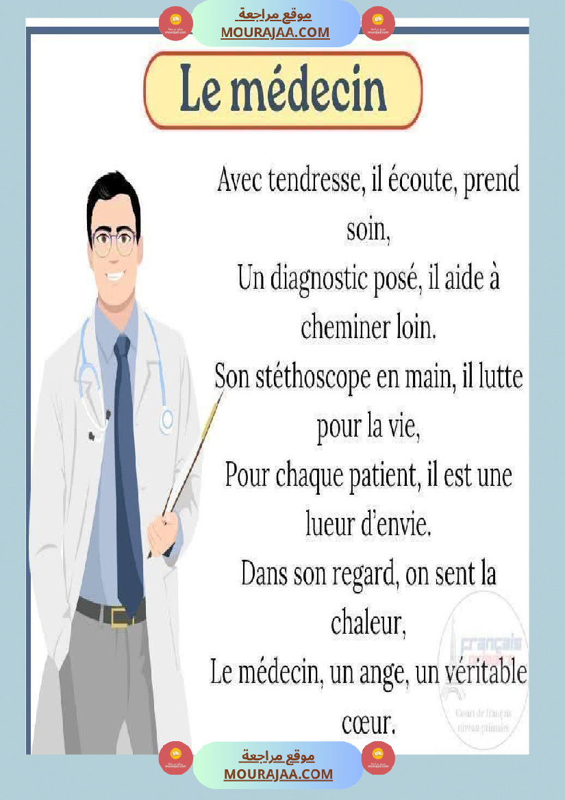 les metiers 6 emme primaire 