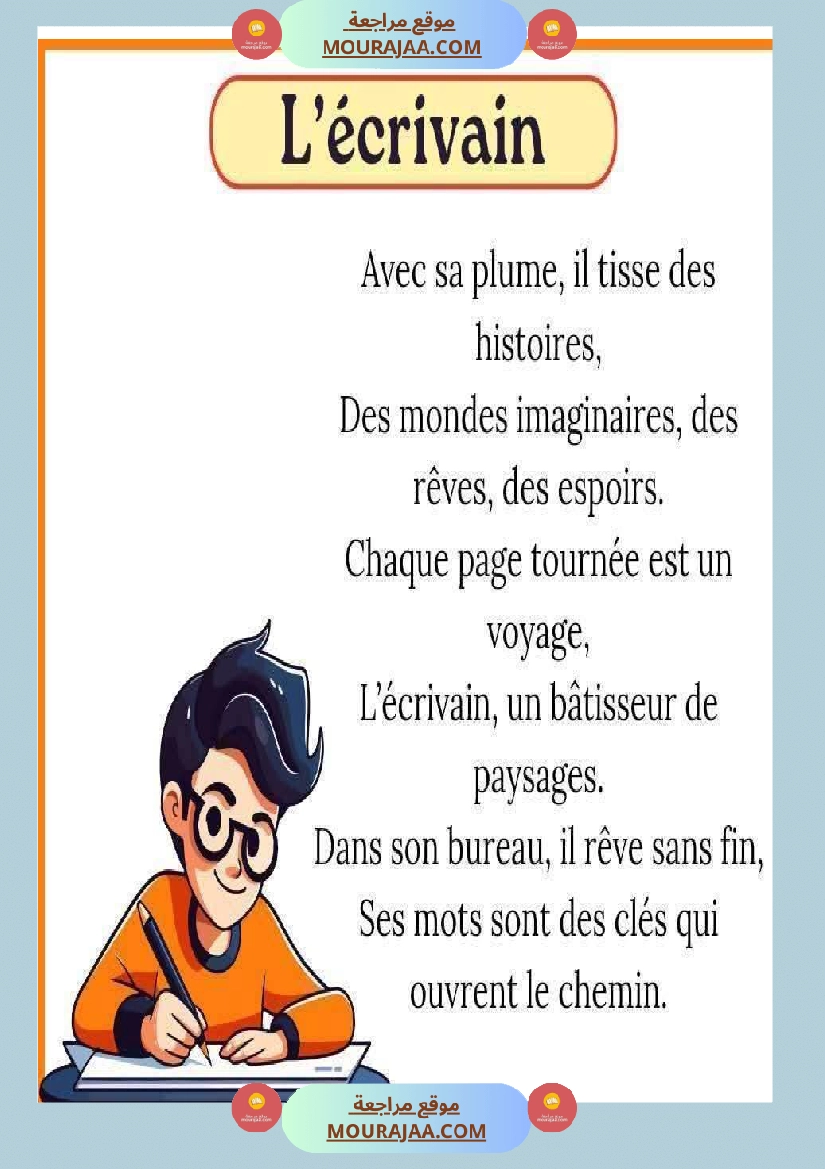 les metiers 6 emme primaire  صفحة 5