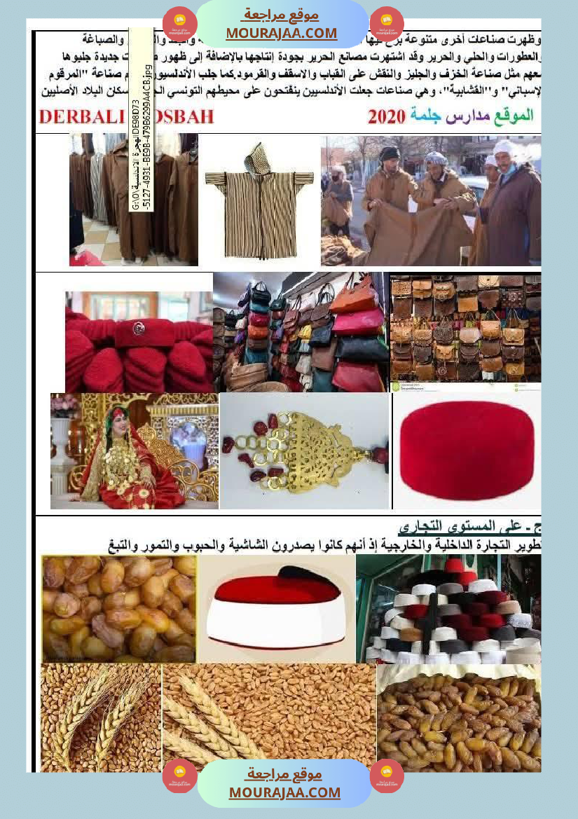 السنة السادسة دروس التاريخ الثلاثي الأول