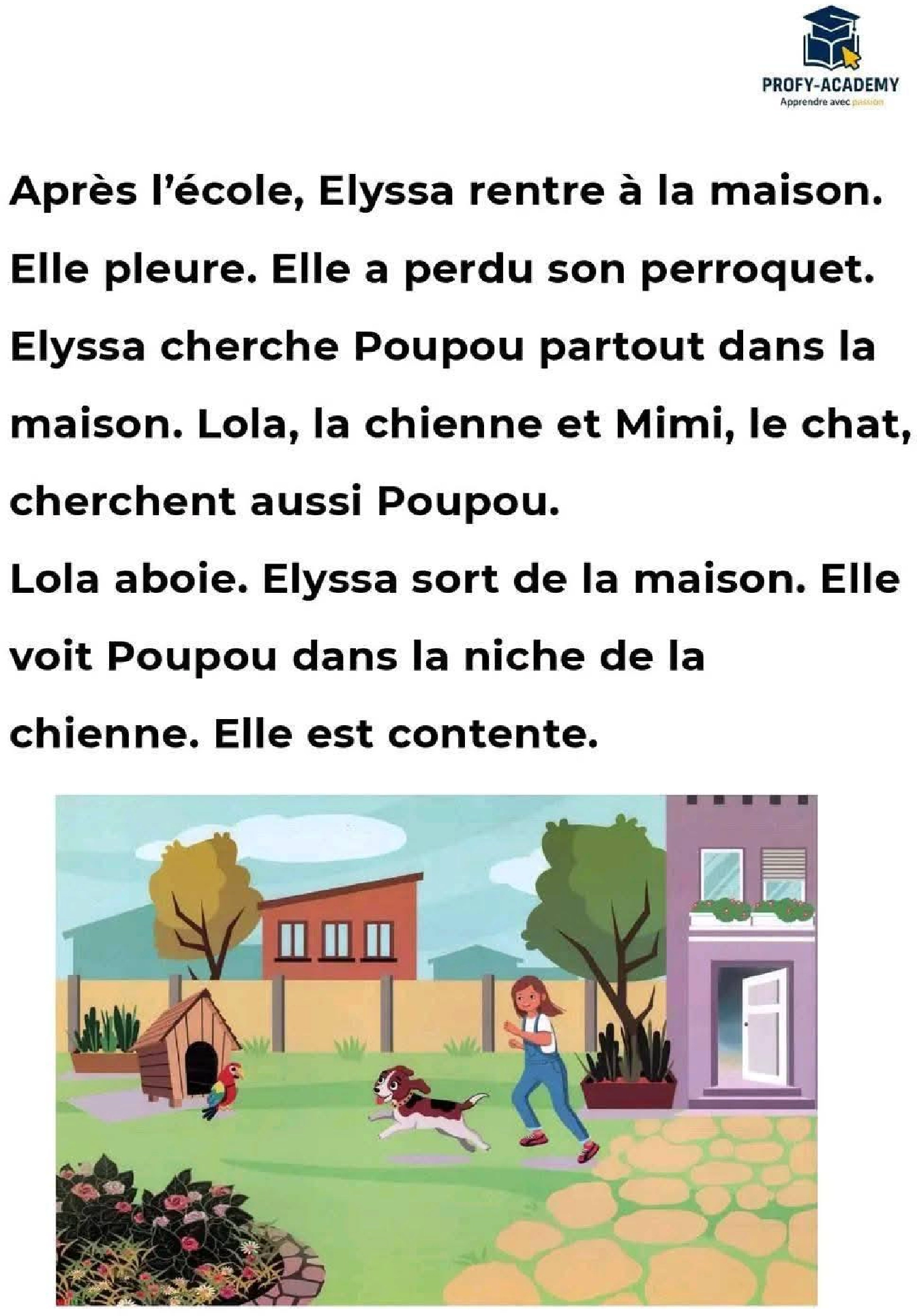 3eme annee primaire francais 1er trimestre la vie scolaire mon ecole  صفحة 7