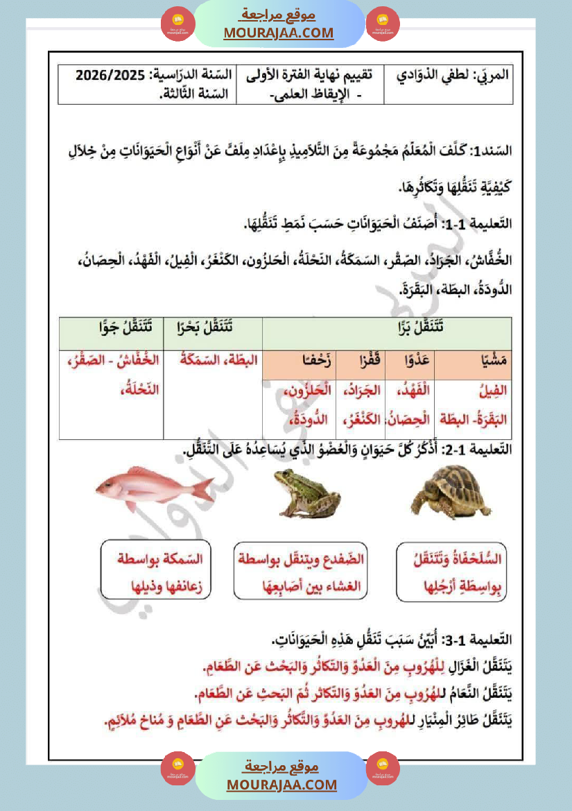 تقييمات الرياضيات والقراءة الإنتاج الايقاظ مع الاصلاح السنة الثالثة