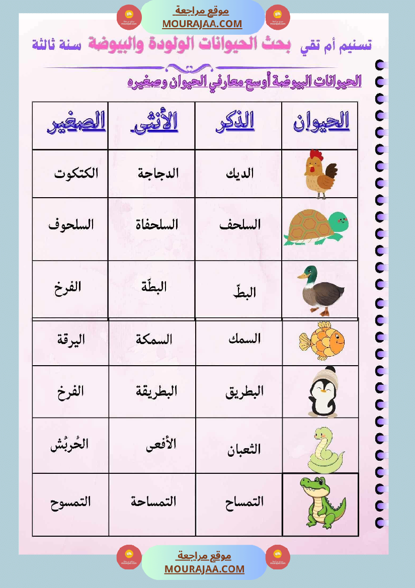 ايقاظ علمي السنة الثالثة
