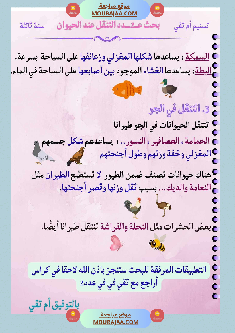 ايقاظ علمي لأبطال السنة الثالثة