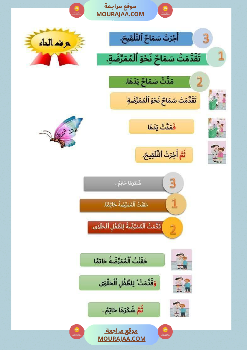 انتاج كتابي سنة اولى