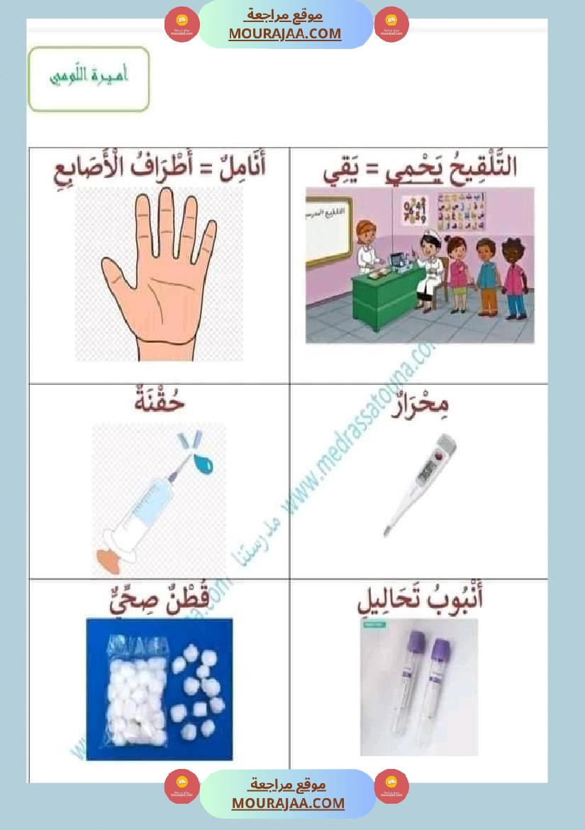 مرادفات السنة أولى ثلاثي ثاني صفحة 6