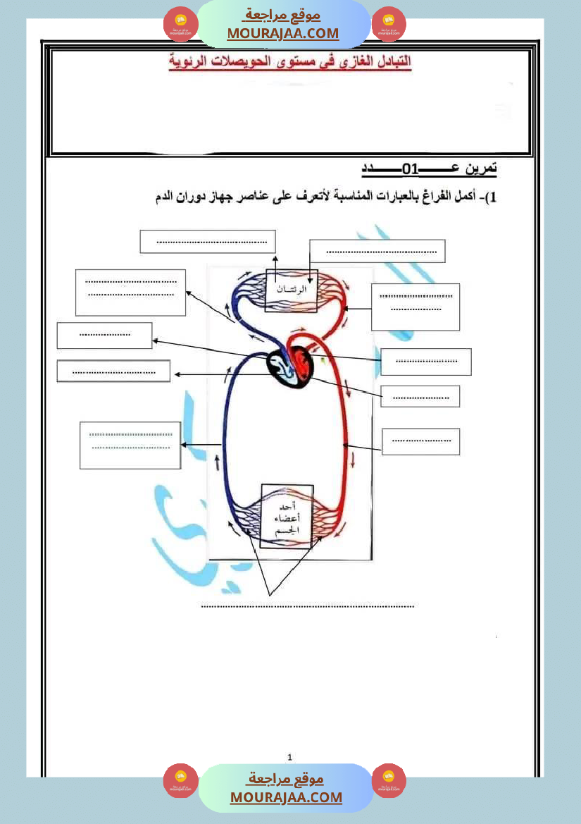 اختبار سنة سادسة ابتدائي ايقاظ علمي الثلاثي الثاني